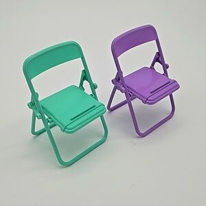 2 Folding Chair Cell Phone Holders
